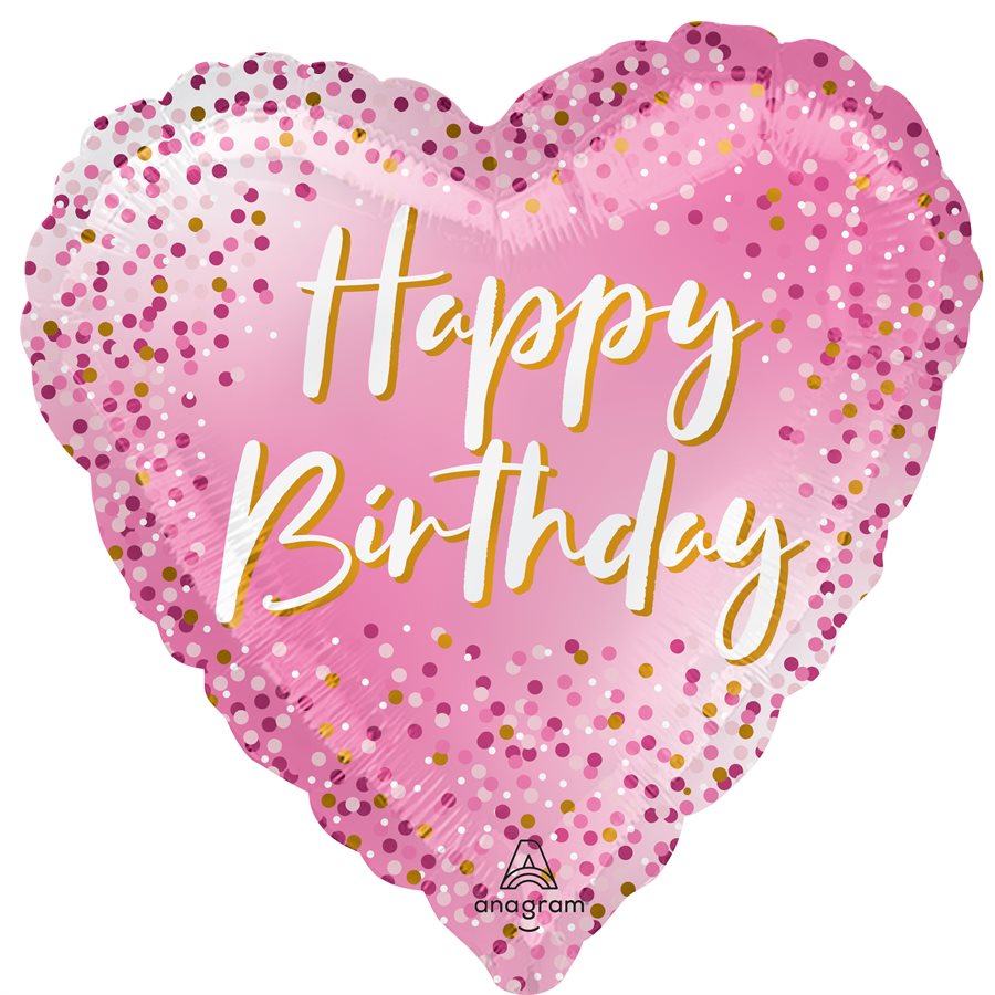 M.18'' HAPPY BIRTHDAY SPARKLE