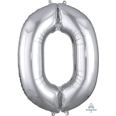 34'' M.NUMBER 0 SILVER