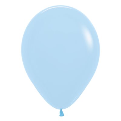 Pastel Matte Blue latex balloon