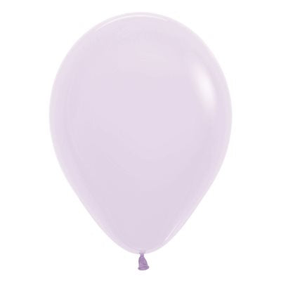 11 inch Pastel Matte Lilac latex balloon