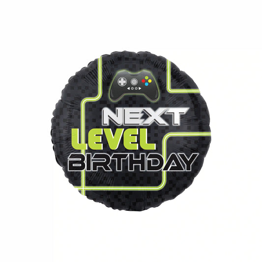 GAMING NEXT LEVEL BIRTHDAY 18"