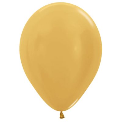 Metallic Gold latex balloon