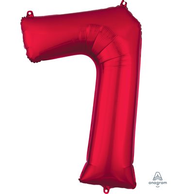 M.34'' NUMBER 7 RED