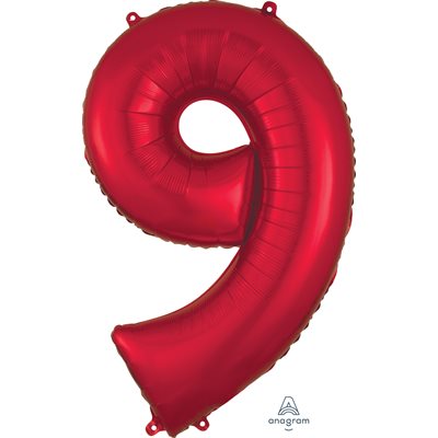 M.34'' NUMBER 9 RED