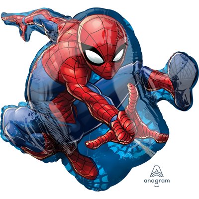 Ballon supershape Spider-Man en aluminium 29 po