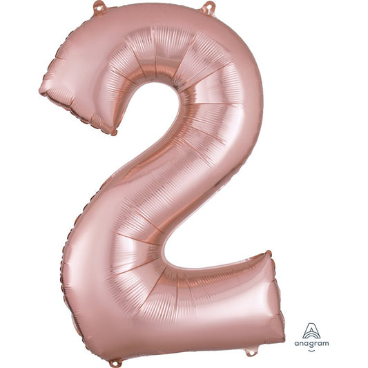 M.34'' NUMBER 2 ROSE GOLD