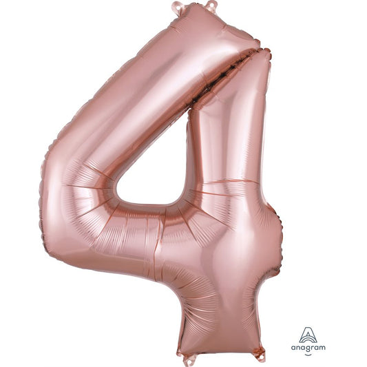 M.34'' NUMBER 4 ROSE GOLD