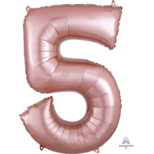 M.34'' NUMBER 5 ROSE GOLD