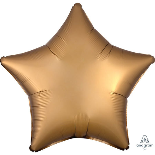 19'' M. GOLD SATIN STAR