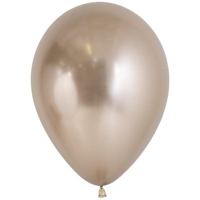 Reflex Champagne latex balloon