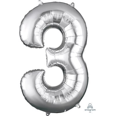34'' M.NUMBER 3 SILVER