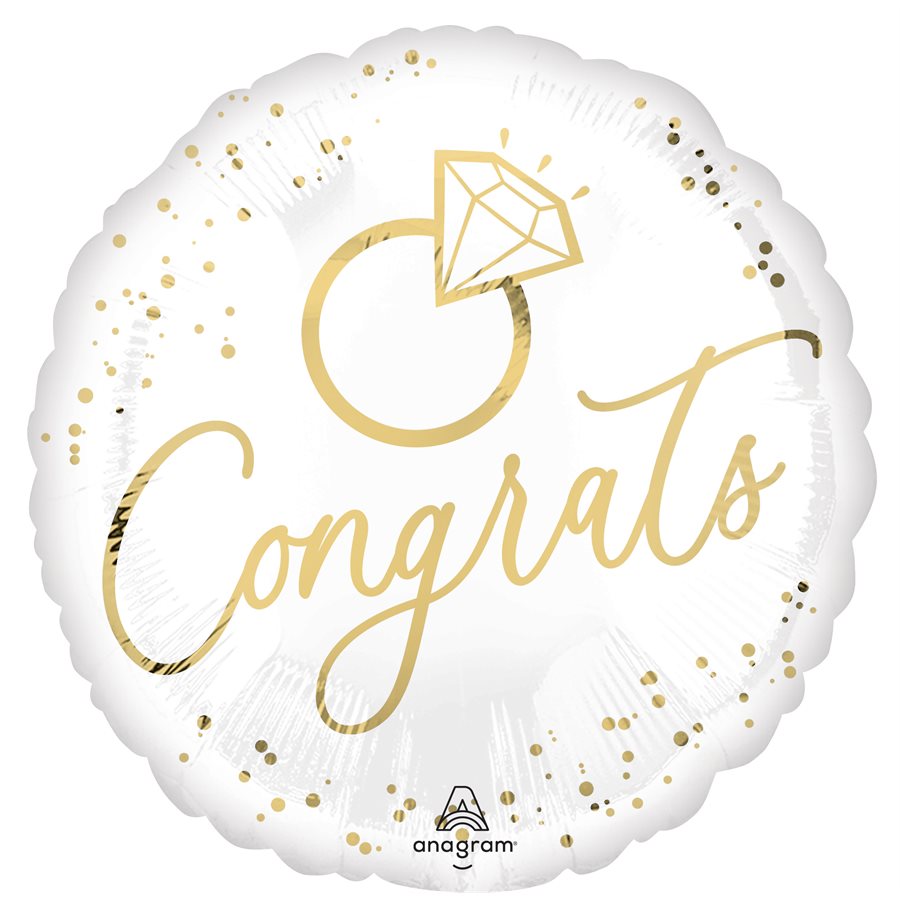 M.18'' WHITE GOLD WEDDING
