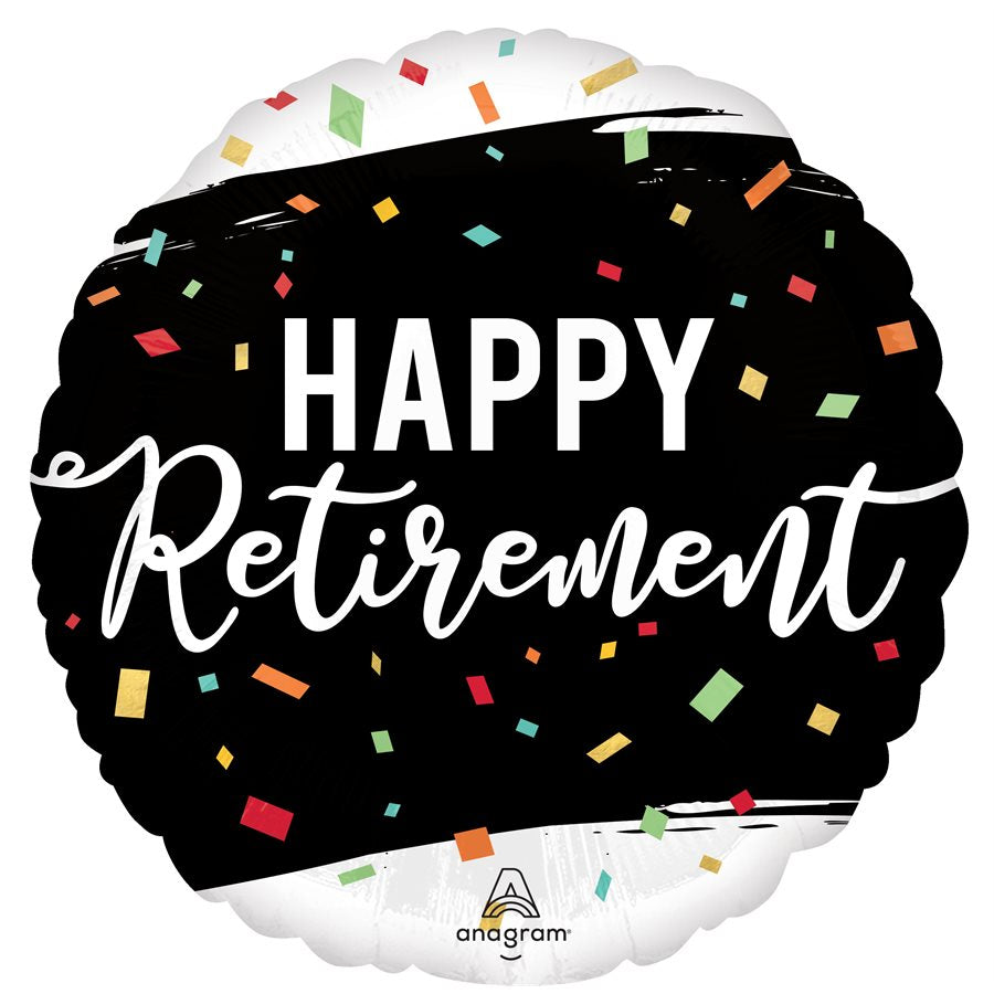 18" Foil Happy Retirement Balloon
