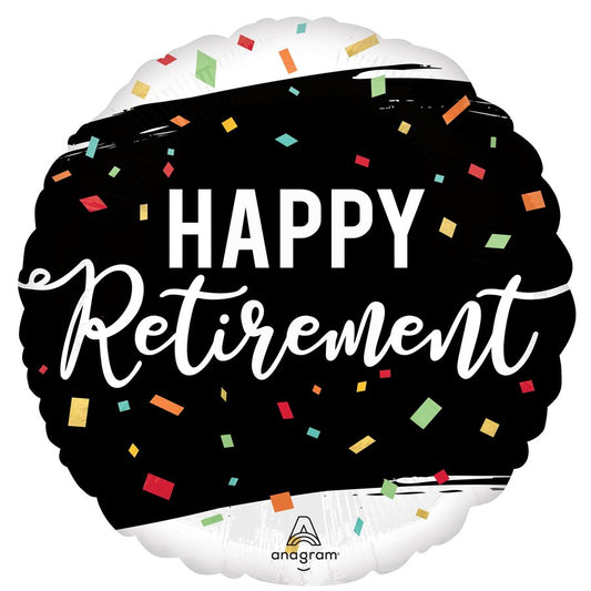 18" Foil Happy Retirement Balloon