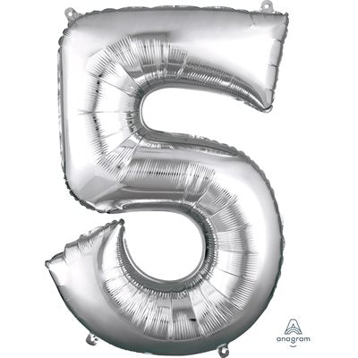 34'' M.NUMBER 5 SILVER
